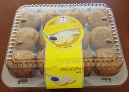 Café Valley Inc. Issues Allergy Alert on Undeclared (Walnuts) In 12ct Banana Nut Mini Muffins Labeled as 12ct Lemon Poppy Seed Mini Muffins